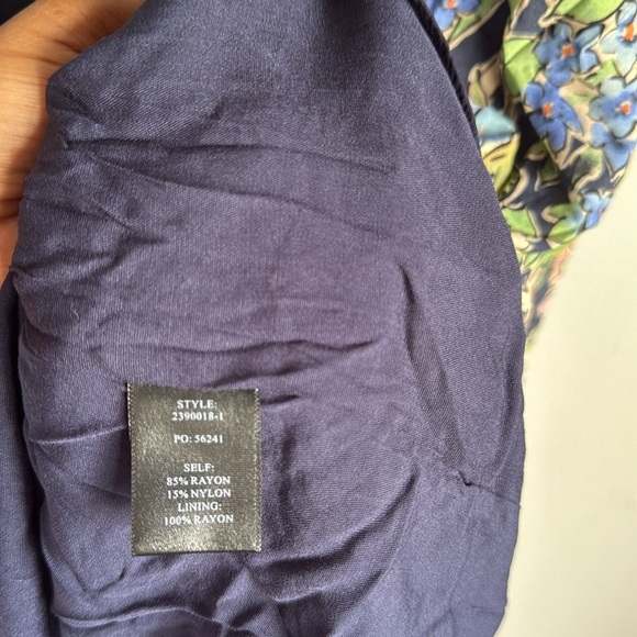 NEW current air flutter sleeves FLORAL TIERED DRESS Medium - Picture 8 of 14